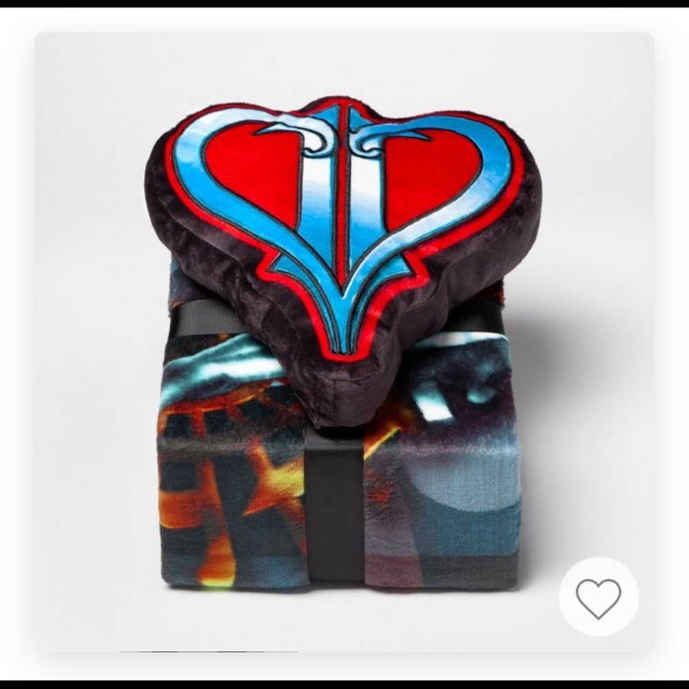Kingdom hearts throw blanket